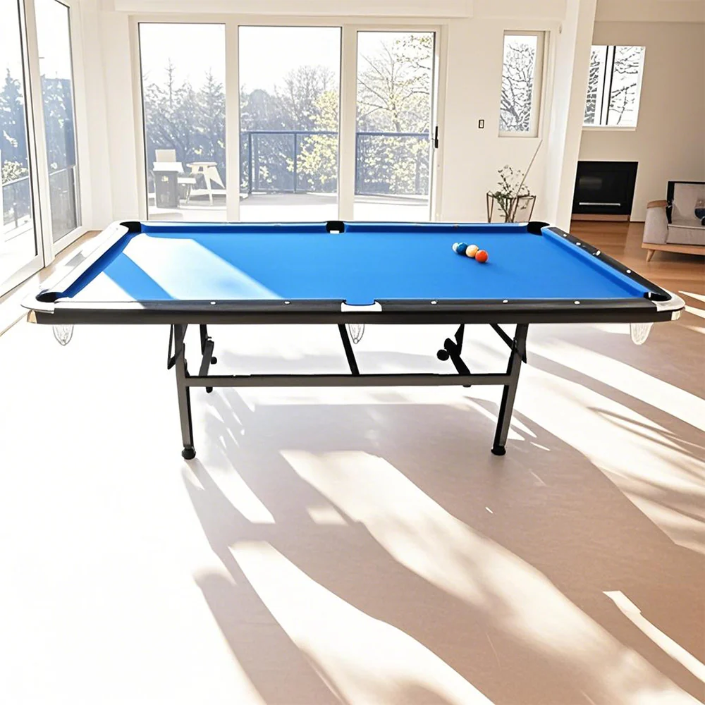 CUETIQ 6FT Foldable Pool Table Billiard Table Free Accessory - Image 8