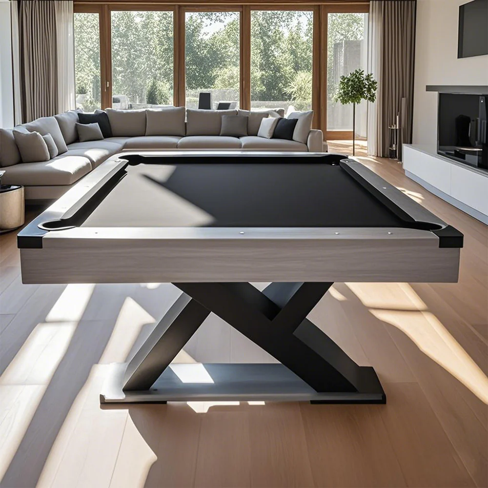CUETIQ P028 Kingkong 7FT MDF Pool Snooker Billiards Table Black with Free Accessories Pack - Image 4