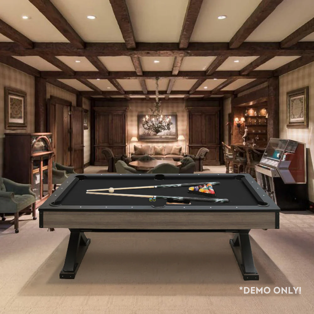 CUETIQ 7FT P046 Sports 2-IN-1 Multi Functional MDF Billiard Pool Table|Dining Table - Image 4