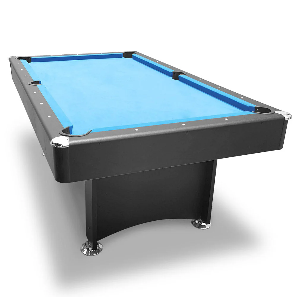 CUETIQ 7FT Modern Design Pool Table Snooker Billiard Table Black Frame With Free Accessories - Image 20