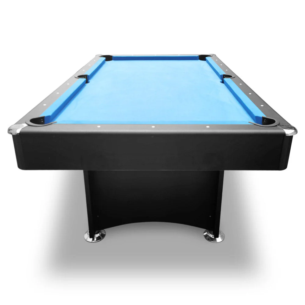 CUETIQ 7FT Modern Design Pool Table Snooker Billiard Table Black Frame With Free Accessories - Image 22