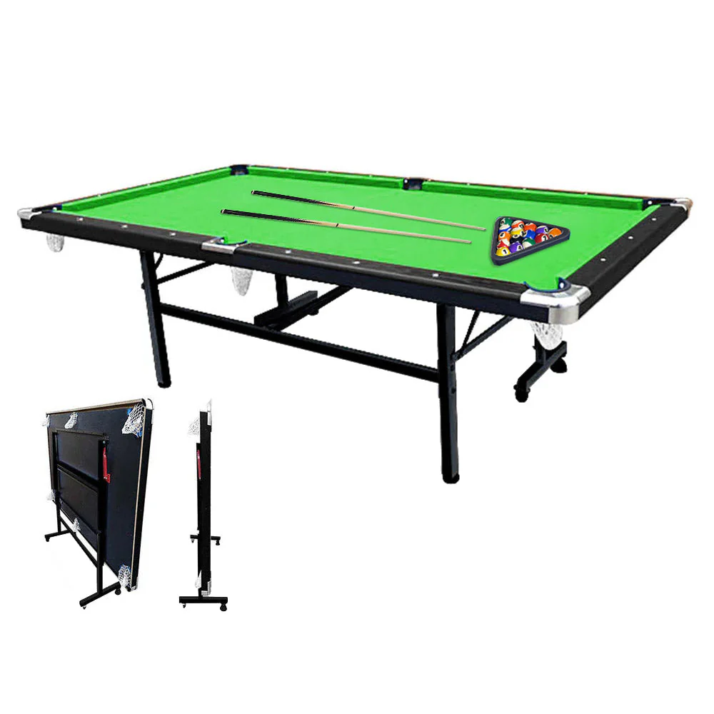 CUETIQ 7FT Foldable Pool Table Billiard Table Free Accessory For Small Room - Image 11