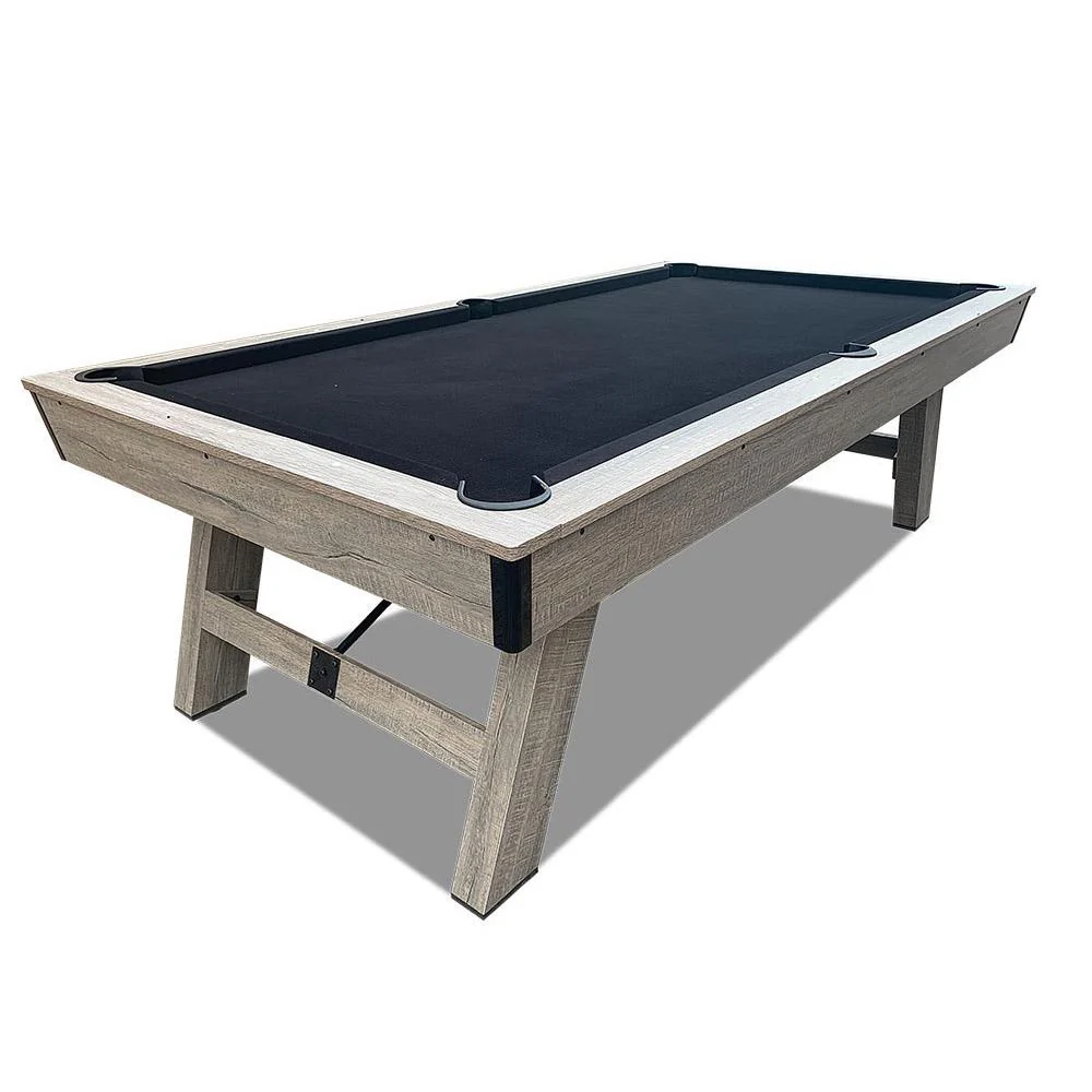 CUETIQ LM 7FT Billiards / MDF Pool / Snooker Table Black Felt Silver Mist Frame Free Gift - Image 4