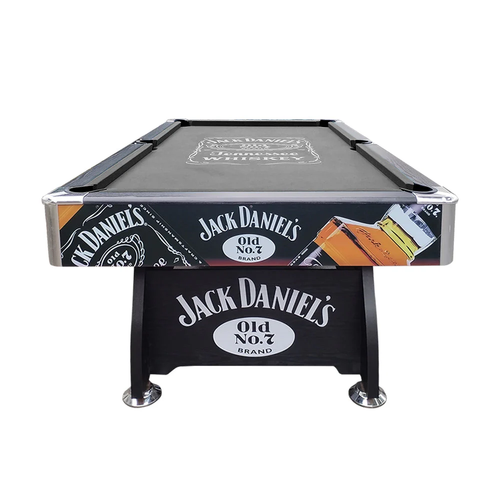 CUETIQ JD LOGO 8FT MDF Pool Snooker Billiards Table Free Accessory - Image 11