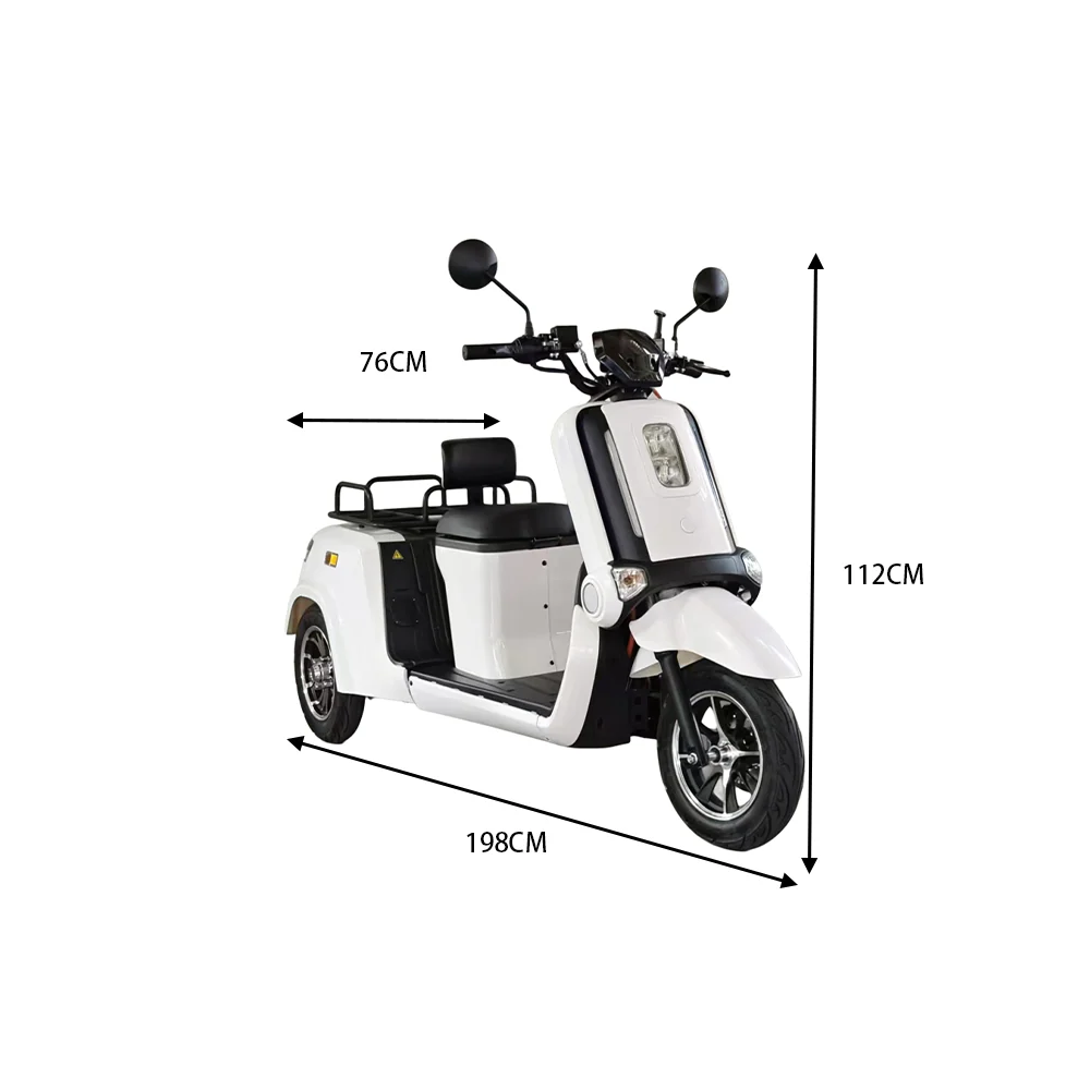 ROLLUX E2A 1000W 72V 32AH 3 Wheels Mobility Scooter 120KG Weight Capacity - Image 10