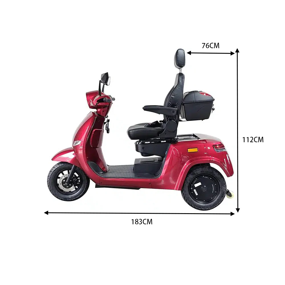 ROLLUX E3 Dual Motors 1600W 3 Wheel Mobile Scooter /Upgraded Version-With Box - Image 15