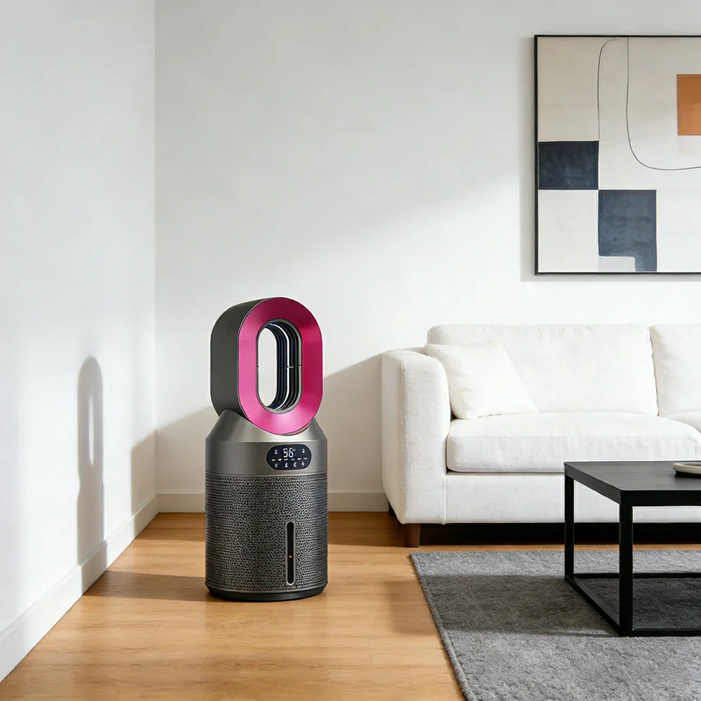 NEVORA Mist-Free Humidifier AI Smart Humidity Control, 900ml/h Fast Moisture, Ultra Quiet for Baby - Purple - Image 4