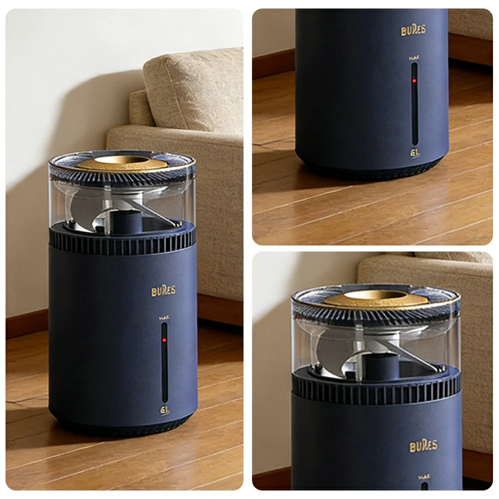 NEVORA Pure Mist-Free Humidifier - Sterilising Design, Healthy Air Moisture, Quiet Operation for Sensitive Users - Blue - Image 3