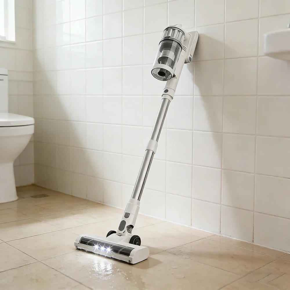 NEVORA Cordless Vacuum Cleaner with 40000Pa Suction Anti Tangle Roller Low Profile Head and Storage Stand - Image 4