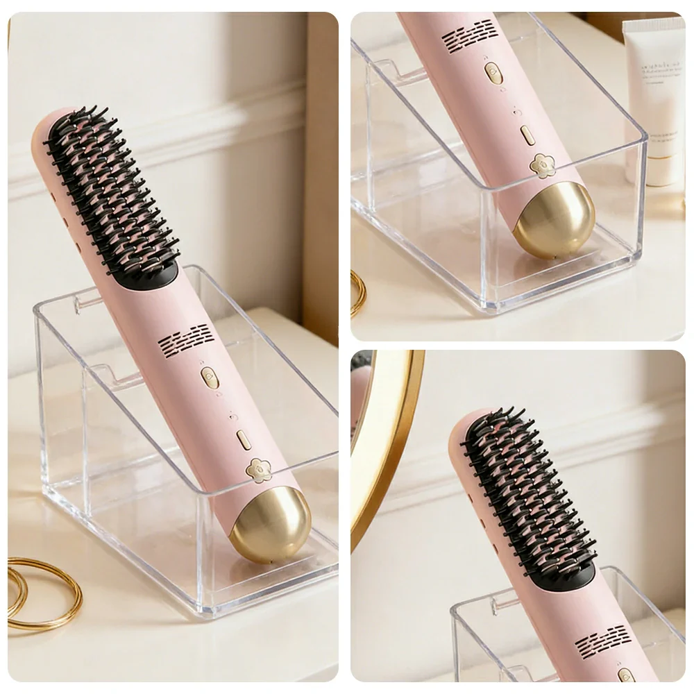 NEVORA Cordless Hair Styling Brush Fast Heating with Negative Ion Technology Thermal Balanced Design - Image 3