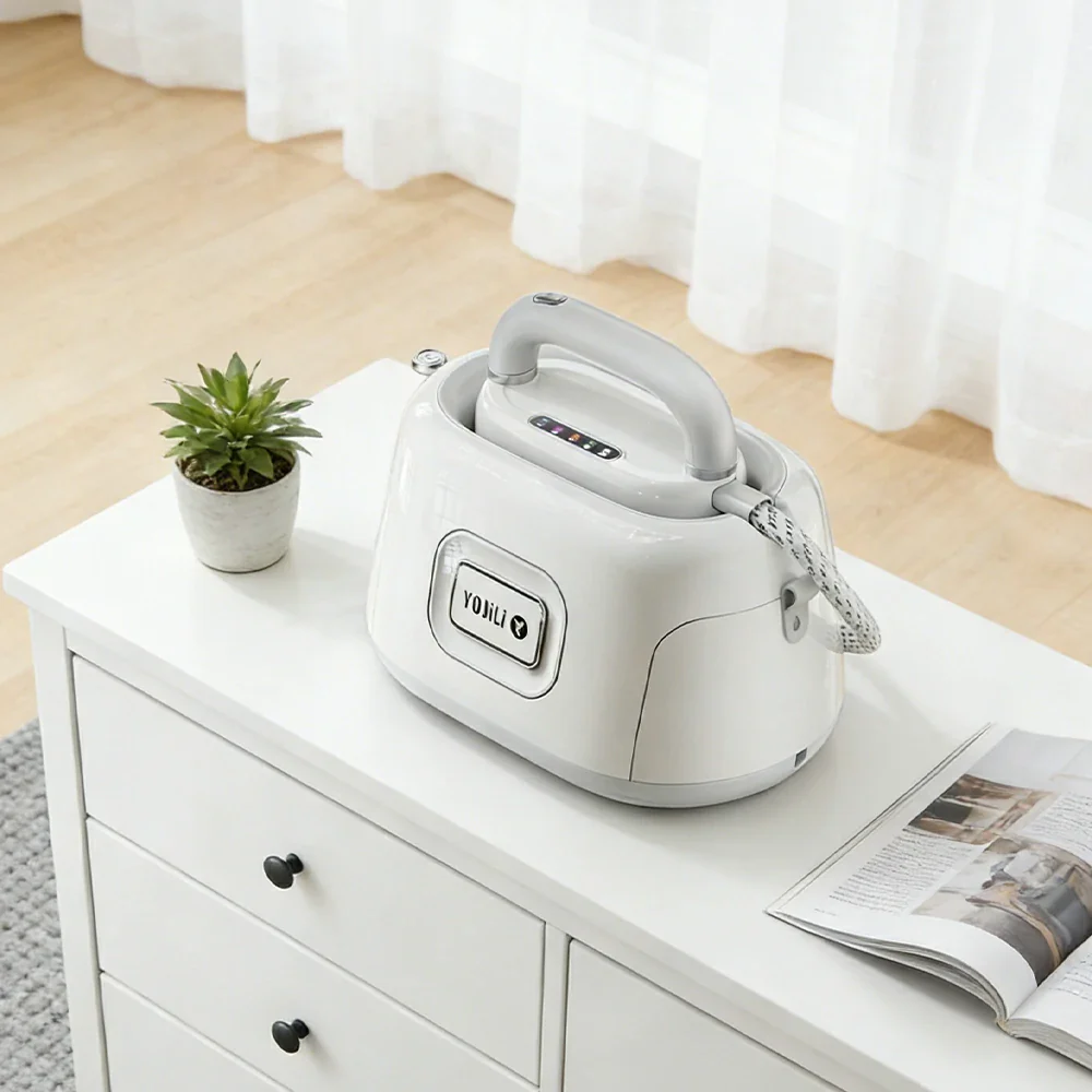 NEVORA Garment Steamer 2200W Dual-Chamber Pressurized Steam Graphene Heating 300g/min Output - Image 2