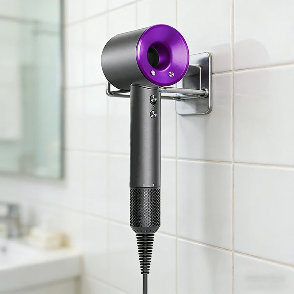 NEVORA High-Speed Hair Dryer - 120,000RPM Brushless Motor, 30m/s Powerful Airflow, Smart Care Modes, Magnetic Nozzle - Purple - Image 4
