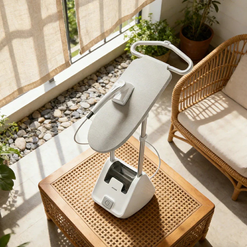 NEVORA Garment Steamer 2000W Dual-Boiler Technology 2.5L Water Tank 140 Degrees Celsius Soleplate - Image 4
