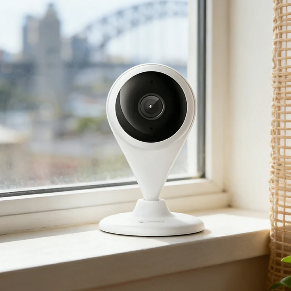 NEVORA 2K Smart Security Camera - AI Human Detection, Wide-Angle HD Lens, Infrared Night Vision, Two-Way Audio - Image 4