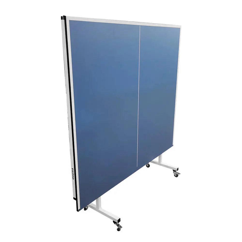 PRIMO Optimal 16mm Indoor  Blue Top Foldable Solo Play Table Tennis Pingpong Table-Bats Balls Net - Image 7