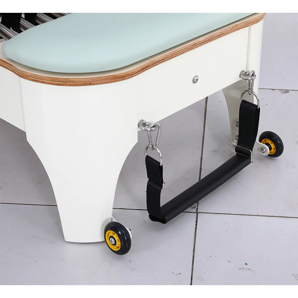 COREVA MN011 After Discount: $2184 Fashion Design Stability Pilates Reformer Home Gym Train Equipment Machine - White - Image 3