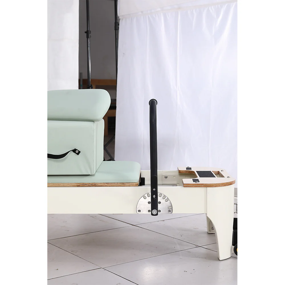 COREVA MN011 After Discount: $2184 Fashion Design Stability Pilates Reformer Home Gym Train Equipment Machine - White - Image 4