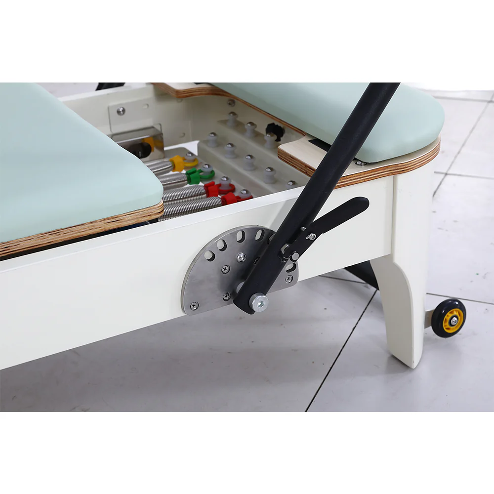COREVA MN011 After Discount: $2184 Fashion Design Stability Pilates Reformer Home Gym Train Equipment Machine - White - Image 5