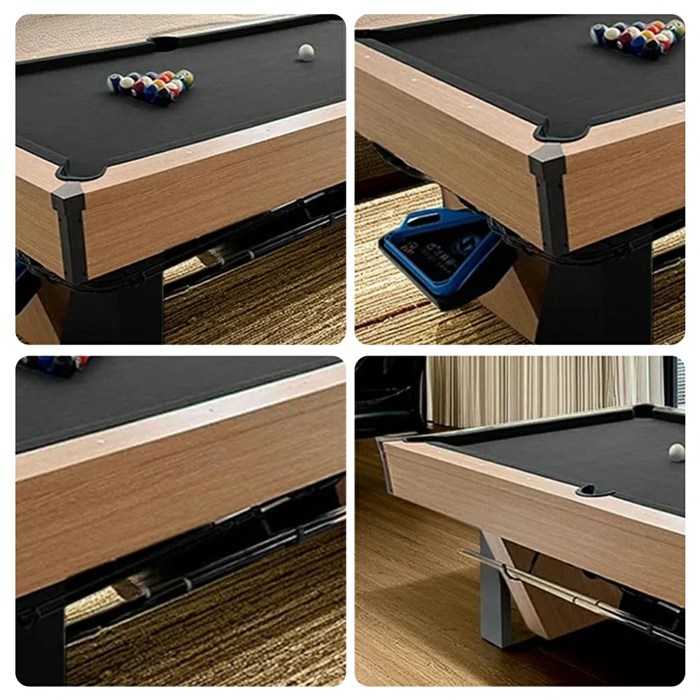 CUETIQ 9FT Black Marble Pool Table - Automatic Ball Return, Professional-Grade Build, Heavy-Duty Frame, Luxury Modern Design - Image 8