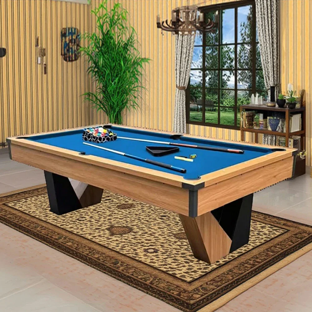 QUESLA 9FT Marble Pool Table, Equipped with Ball Return System, Sturdy Construction - Image 14
