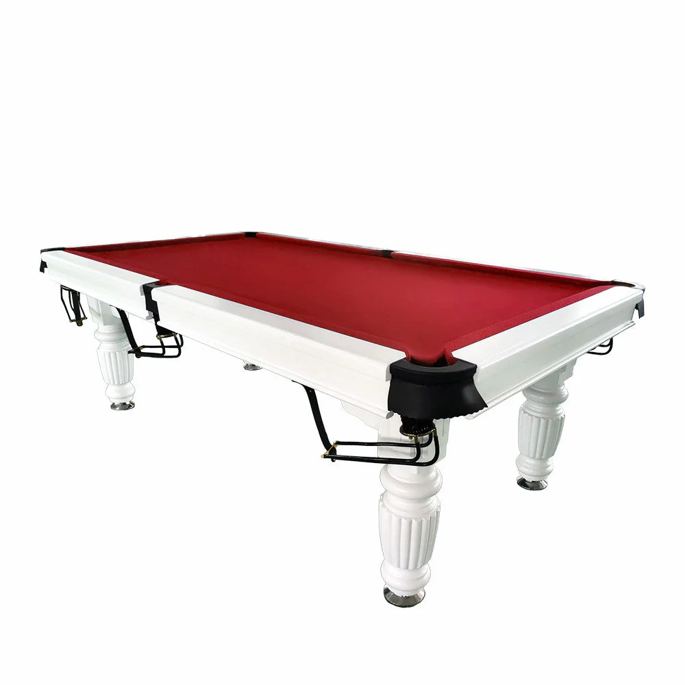 QUESLA 7FT Pool Table 2025 Model - Classic Slate Design Upgraded with Reinforced Legs & Pro Ball Nets - Professional Billiard Table, Solid Timber White Frame - Image 21
