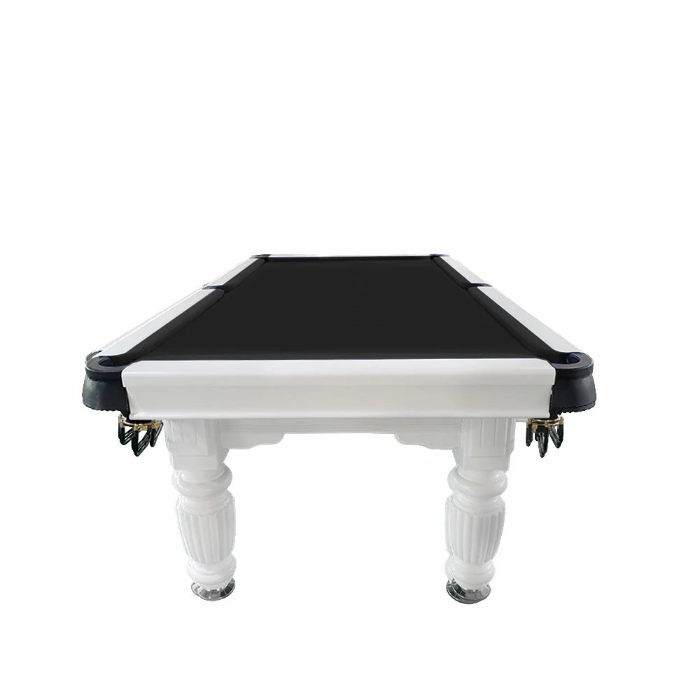 QUESLA 7FT Pool Table 2025 Model - Classic Slate Design Upgraded with Reinforced Legs & Pro Ball Nets - Professional Billiard Table, Solid Timber White Frame - Image 8