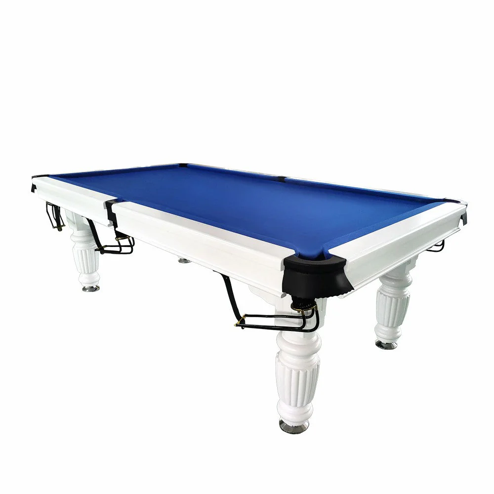 QUESLA 7FT Pool Table 2025 Model - Classic Slate Design Upgraded with Reinforced Legs & Pro Ball Nets - Professional Billiard Table, Solid Timber White Frame - Image 12