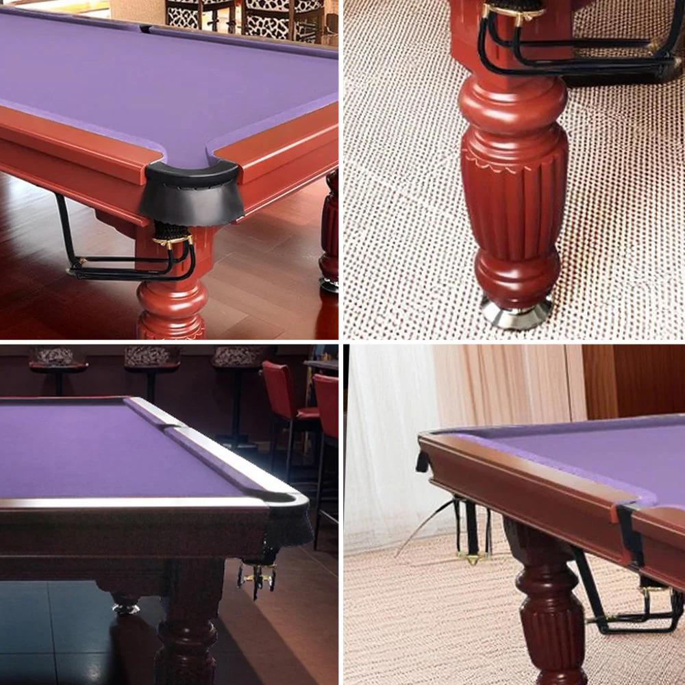 QUESLA 8FT Pool Table 2025 Model - Classic Slate Design Upgraded with Reinforced Legs & Pro Ball Nets - Professional Billiard Table, Solid Timber Walnut Frame - Image 47