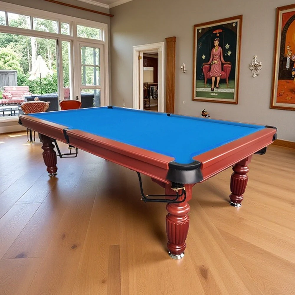 QUESLA 7FT Pool Table 2025 Model - Classic Slate Design Upgraded with Reinforced Legs & Pro Ball Nets - Professional Billiard Table, Solid Timber Walnut Frame - Image 19