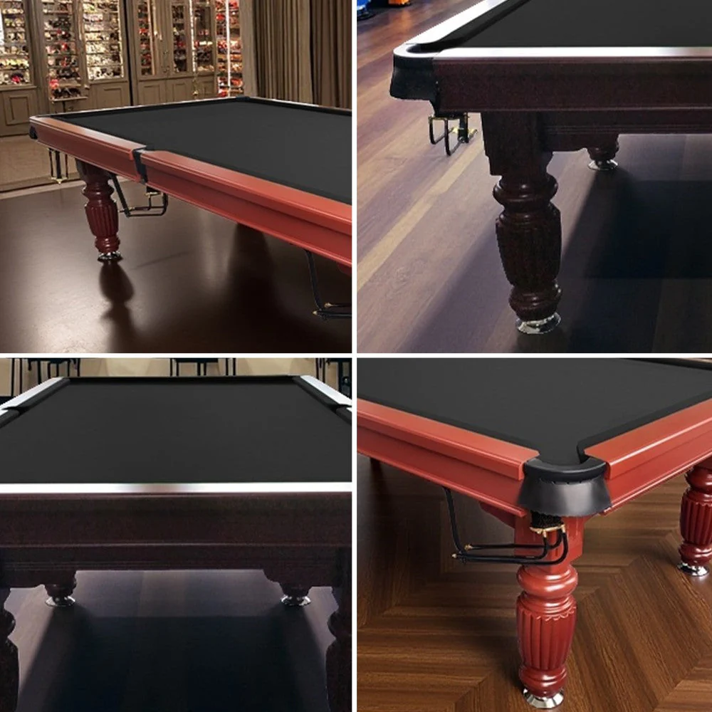 QUESLA 7FT Pool Table 2025 Model - Classic Slate Design Upgraded with Reinforced Legs & Pro Ball Nets - Professional Billiard Table, Solid Timber Walnut Frame - Image 24