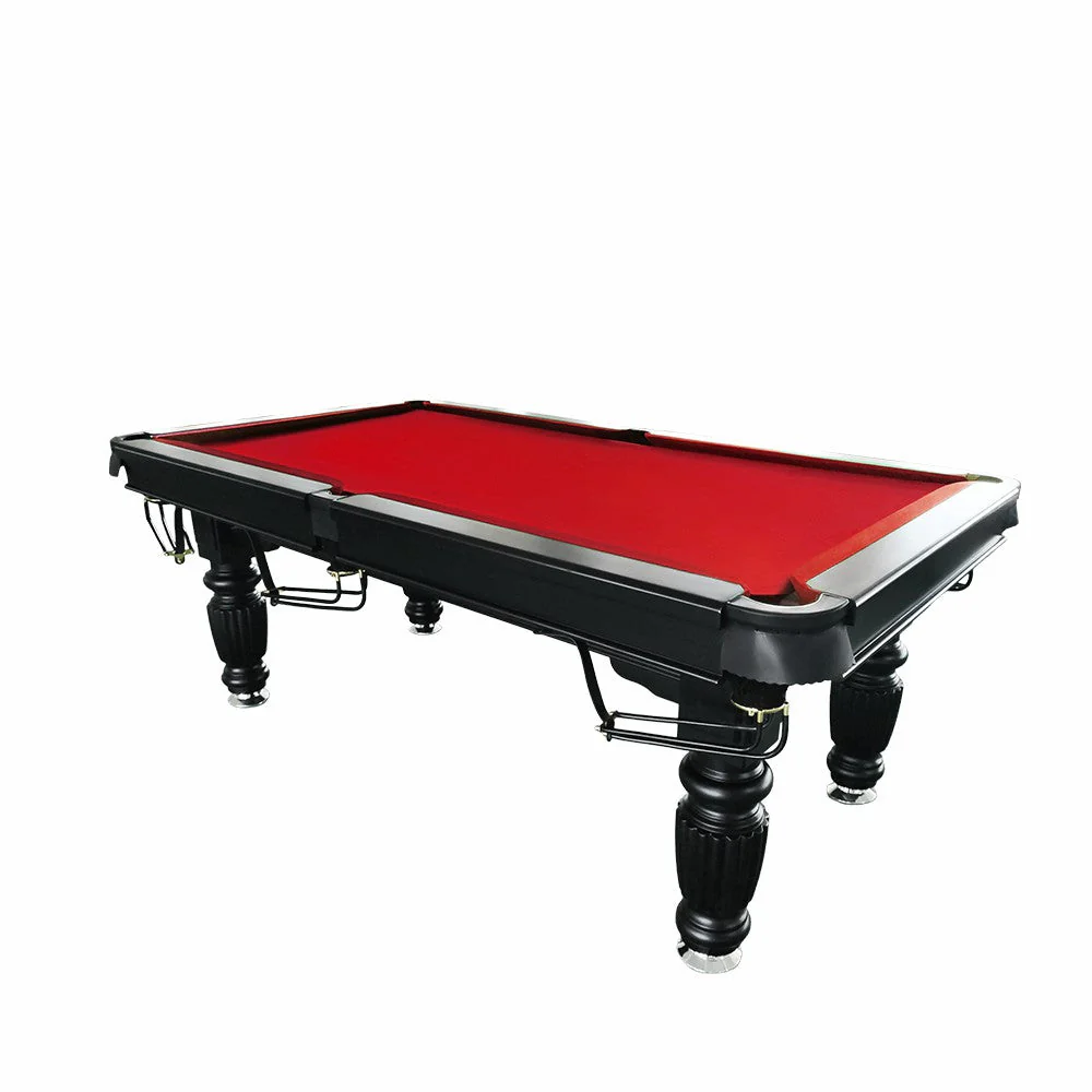 QUESLA 8FT Pool Table 2025 Model - Classic Slate Design Upgraded with Reinforced Legs & Pro Ball Nets - Professional Billiard Table, Solid Timber Black Frame - Image 24