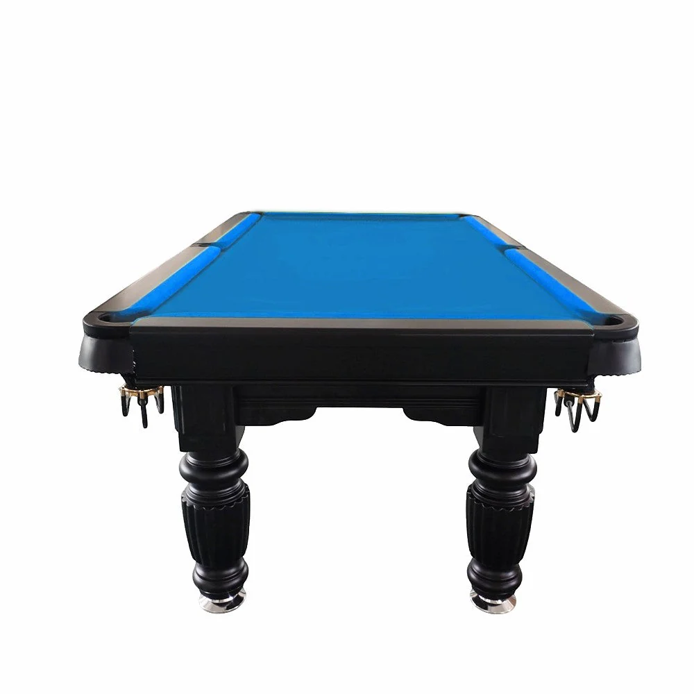 QUESLA 8FT Pool Table 2025 Model - Classic Slate Design Upgraded with Reinforced Legs & Pro Ball Nets - Professional Billiard Table, Solid Timber Black Frame - Image 9