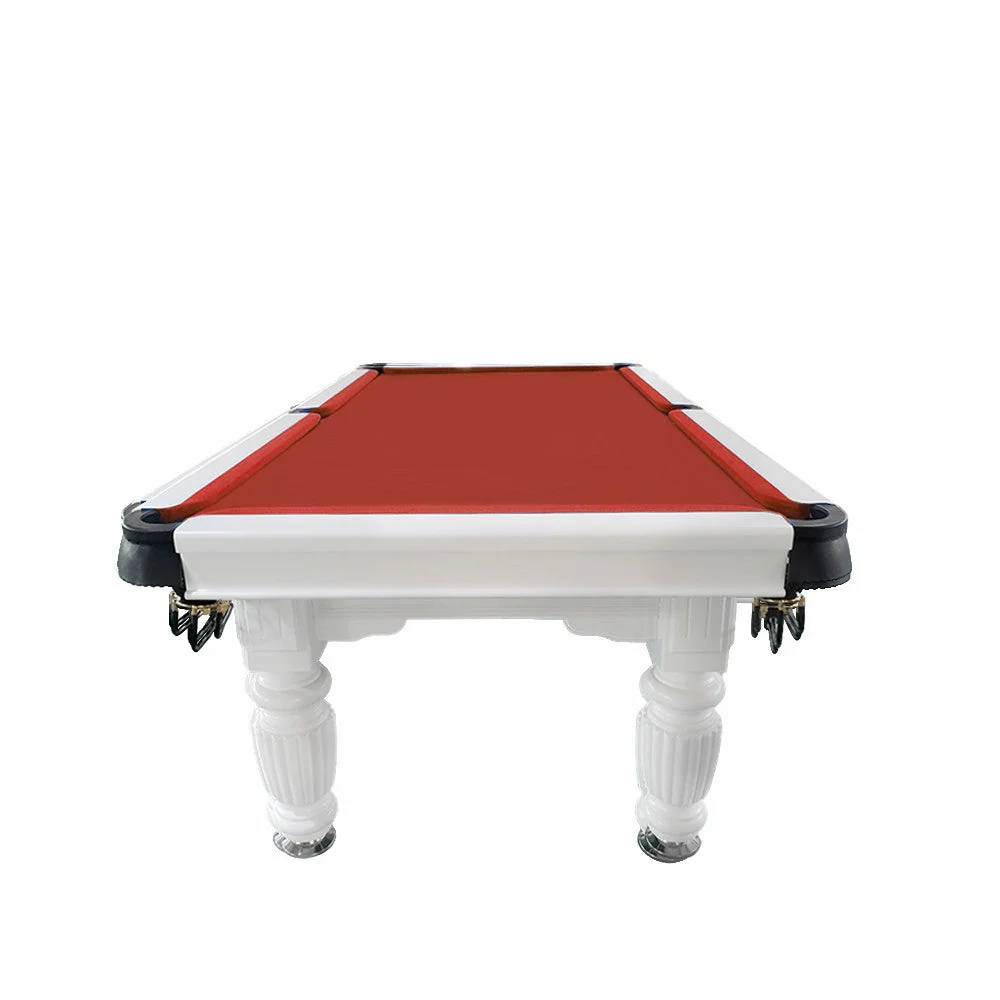 QUESLA 8FT Pool Table 2025 Model - Classic Slate Design Upgraded with Reinforced Legs & Pro Ball Nets - Professional Billiard Table, Solid Timber White Frame - Image 31