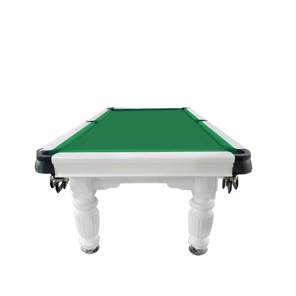 QUESLA 8FT Pool Table 2025 Model - Classic Slate Design Upgraded with Reinforced Legs & Pro Ball Nets - Professional Billiard Table, Solid Timber White Frame - Image 17