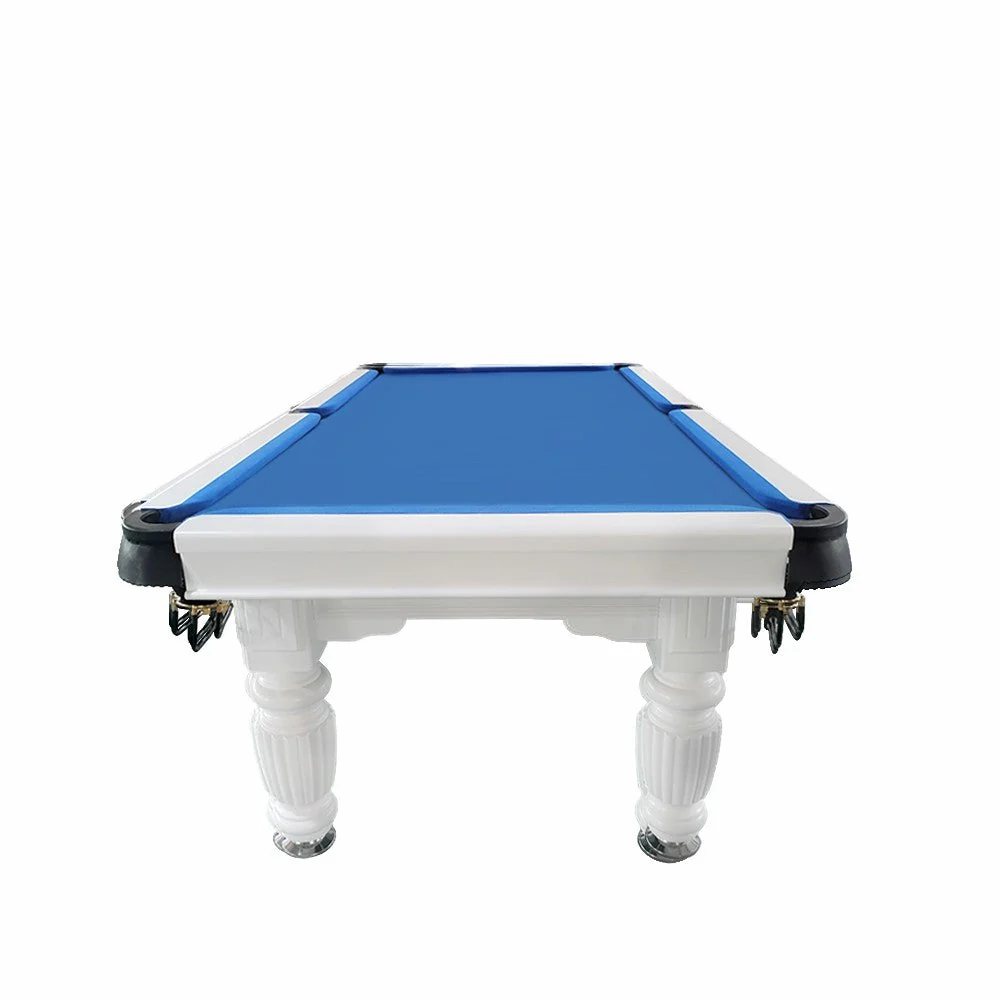 QUESLA 8FT Pool Table 2025 Model - Classic Slate Design Upgraded with Reinforced Legs & Pro Ball Nets - Professional Billiard Table, Solid Timber White Frame - Image 18