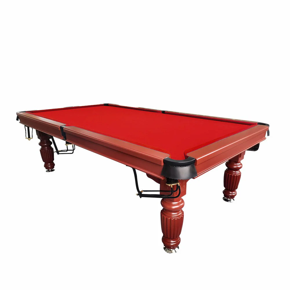 QUESLA 8FT Pool Table 2025 Model - Classic Slate Design Upgraded with Reinforced Legs & Pro Ball Nets - Professional Billiard Table, Solid Timber Walnut Frame - Image 16