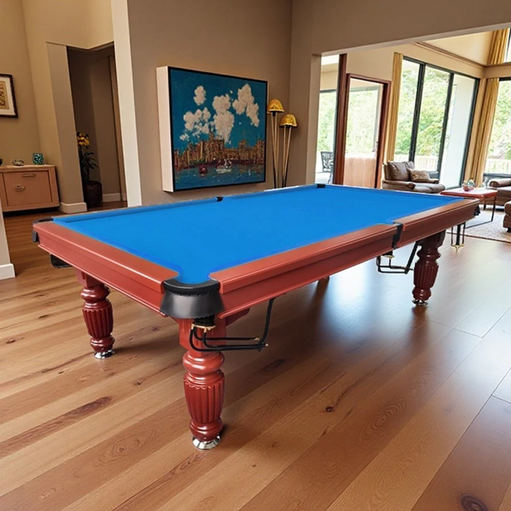 QUESLA 8FT Pool Table 2025 Model - Classic Slate Design Upgraded with Reinforced Legs & Pro Ball Nets - Professional Billiard Table, Solid Timber Walnut Frame - Image 23