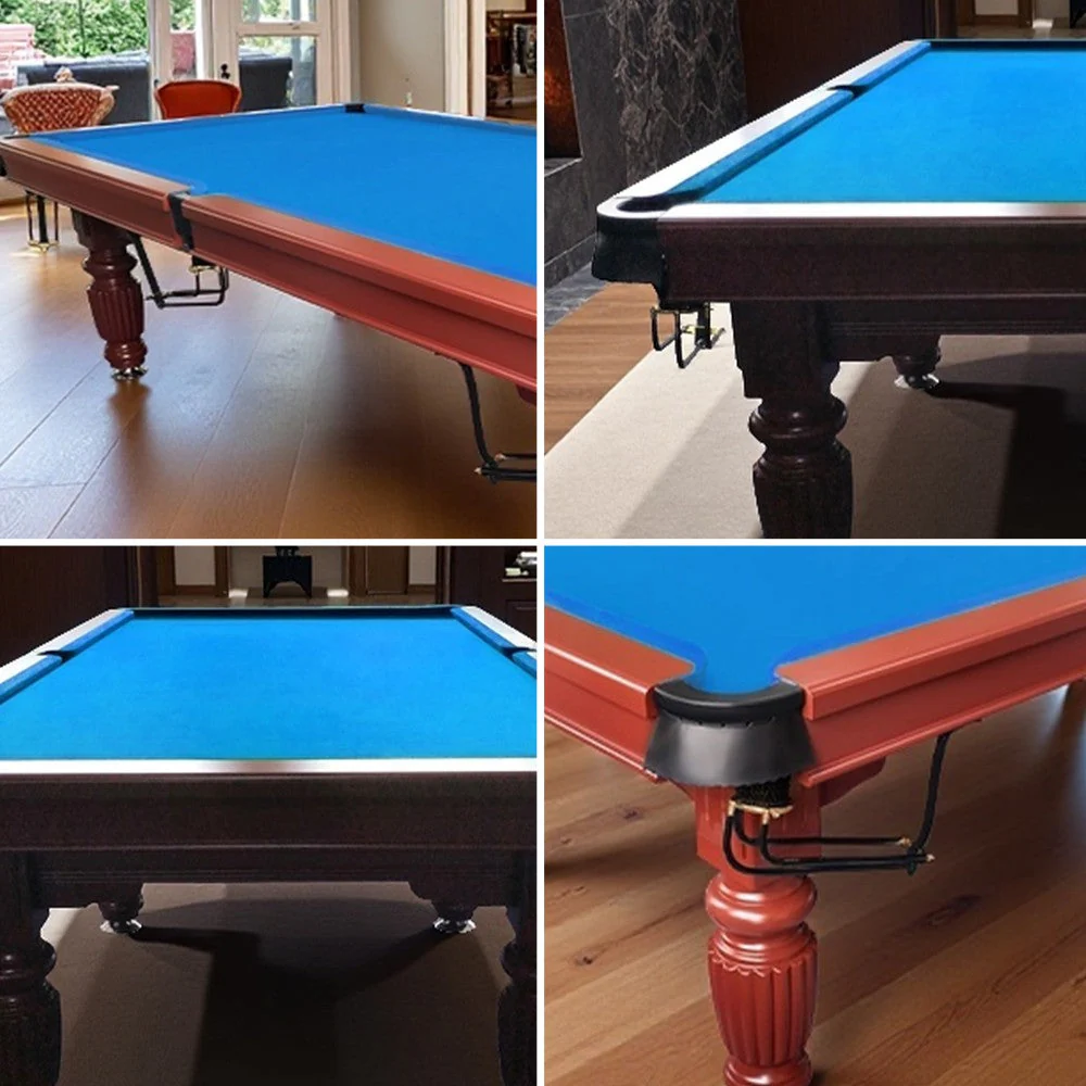 QUESLA 8FT Pool Table 2025 Model - Classic Slate Design Upgraded with Reinforced Legs & Pro Ball Nets - Professional Billiard Table, Solid Timber Walnut Frame - Image 24