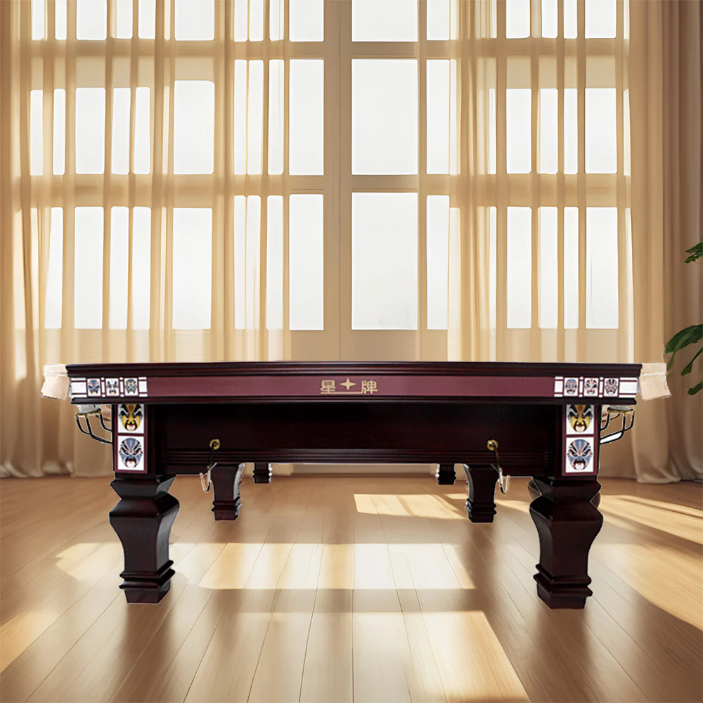 XINGPAI XW105 12FT Star Tournament British Snooker Table Facebook Element Billiard Table - Image 3