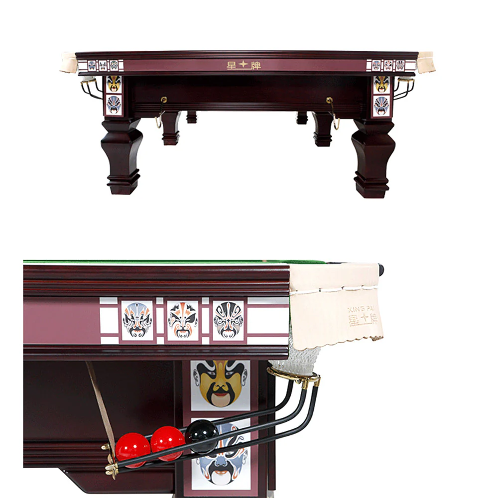 XINGPAI XW105 12FT Star Tournament British Snooker Table Facebook Element Billiard Table - Image 6
