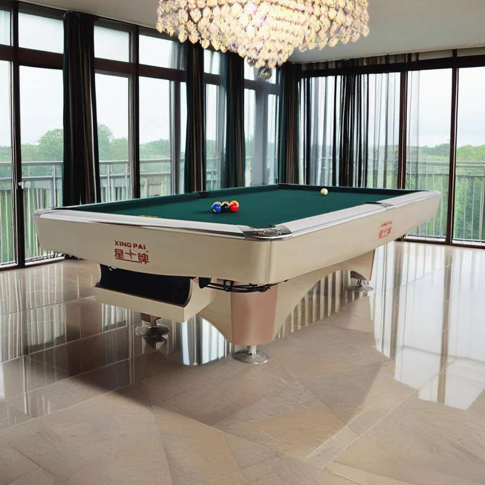 XINGPAI XW138 9FT American Pool Table Fancy Nine Ball Pool Table Economical Pool Table - Image 3