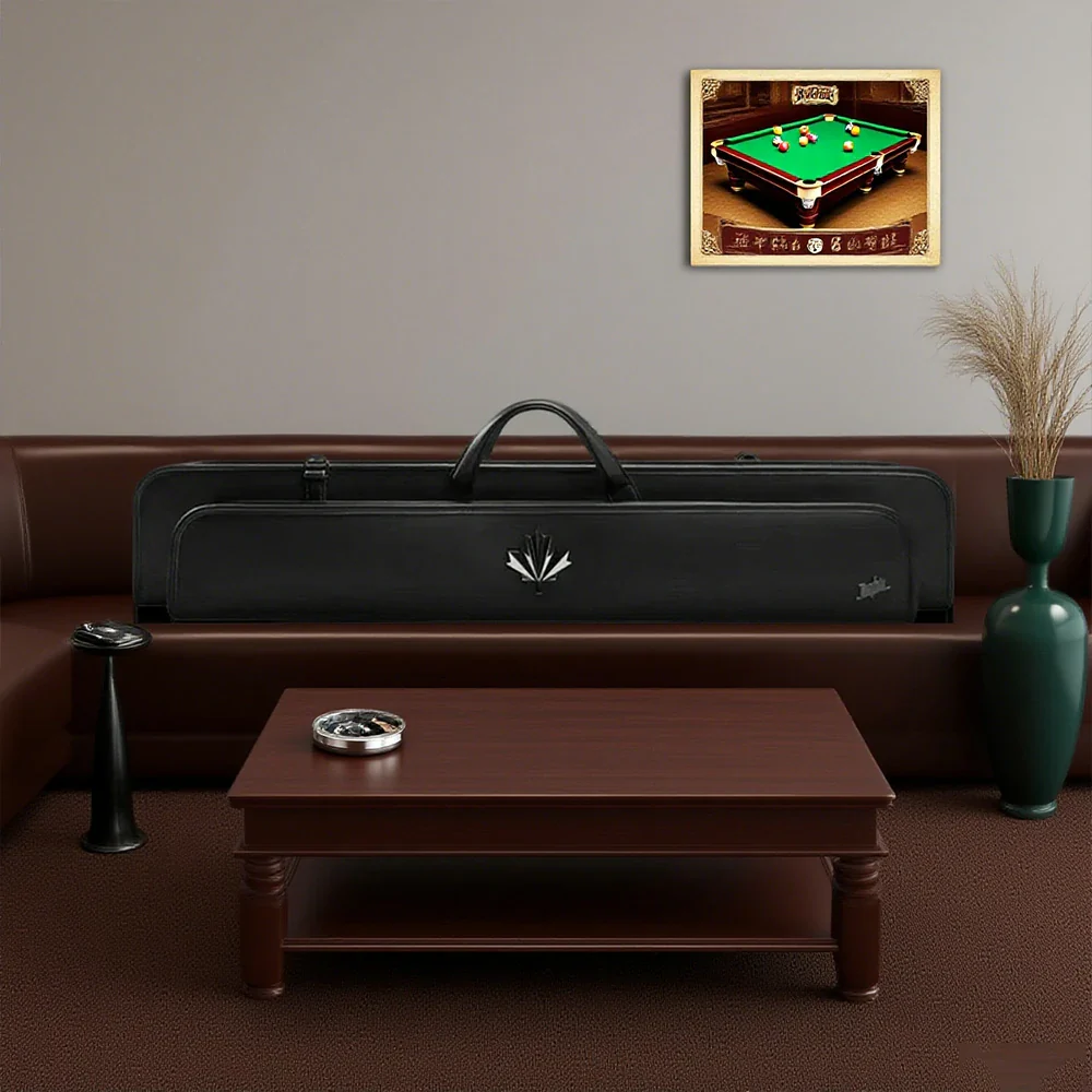 RB Premium 6-Hole 2-Stage Split Club Pool Cue Easy to Manage Handbag - Black - Image 2