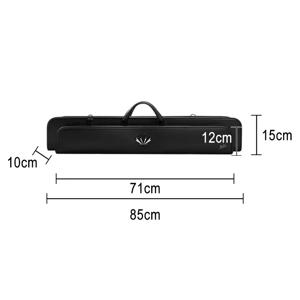 RB Premium 6-Hole 2-Stage Split Club Pool Cue Easy to Manage Handbag - Black - Image 5
