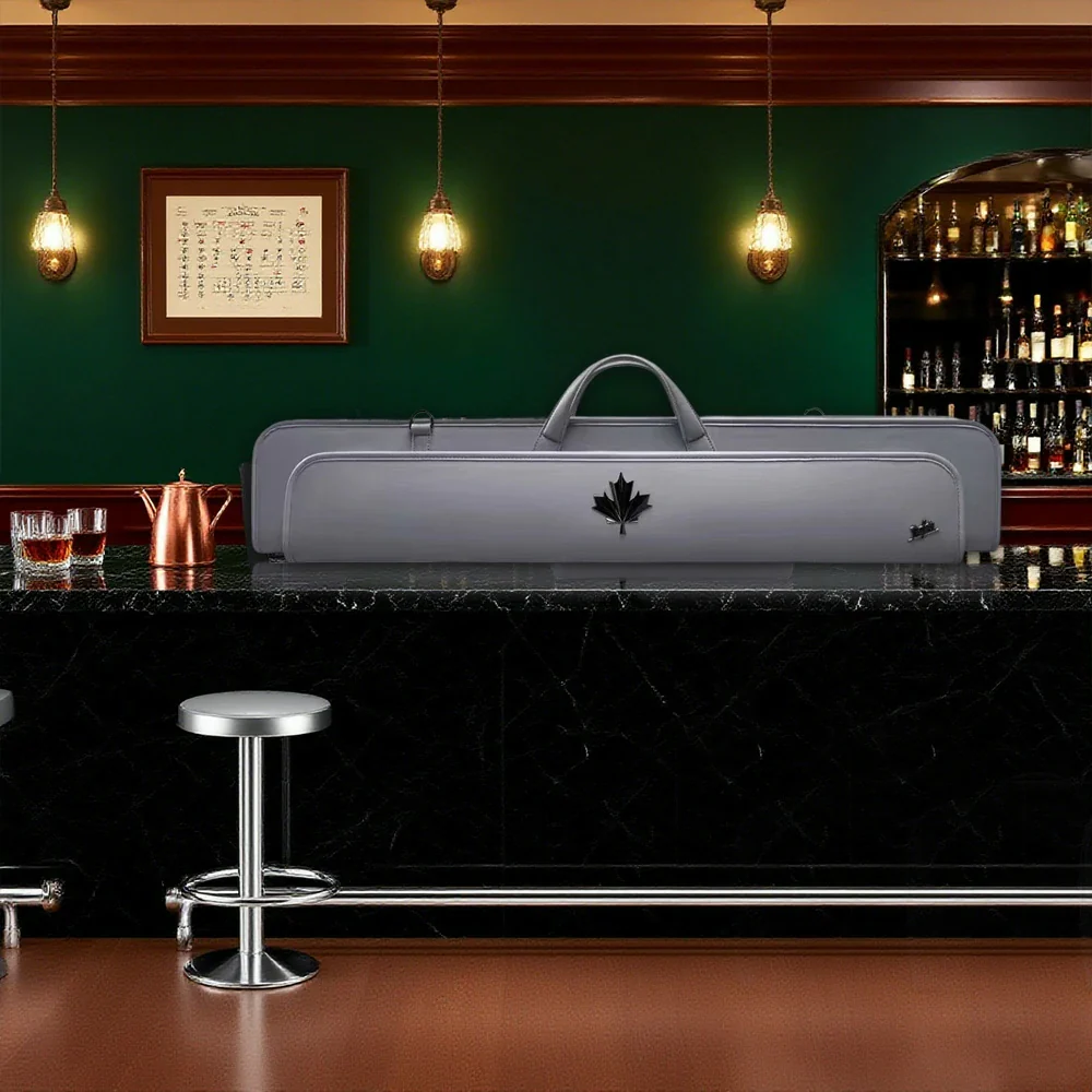 RB Premium 6-Hole 2-Stage Split Club Pool Cue Easy to Manage Handbag - Grey - Image 4