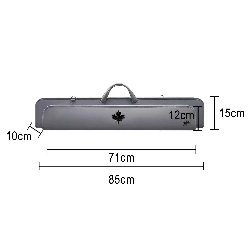 RB Premium 6-Hole 2-Stage Split Club Pool Cue Easy to Manage Handbag - Grey - Image 5