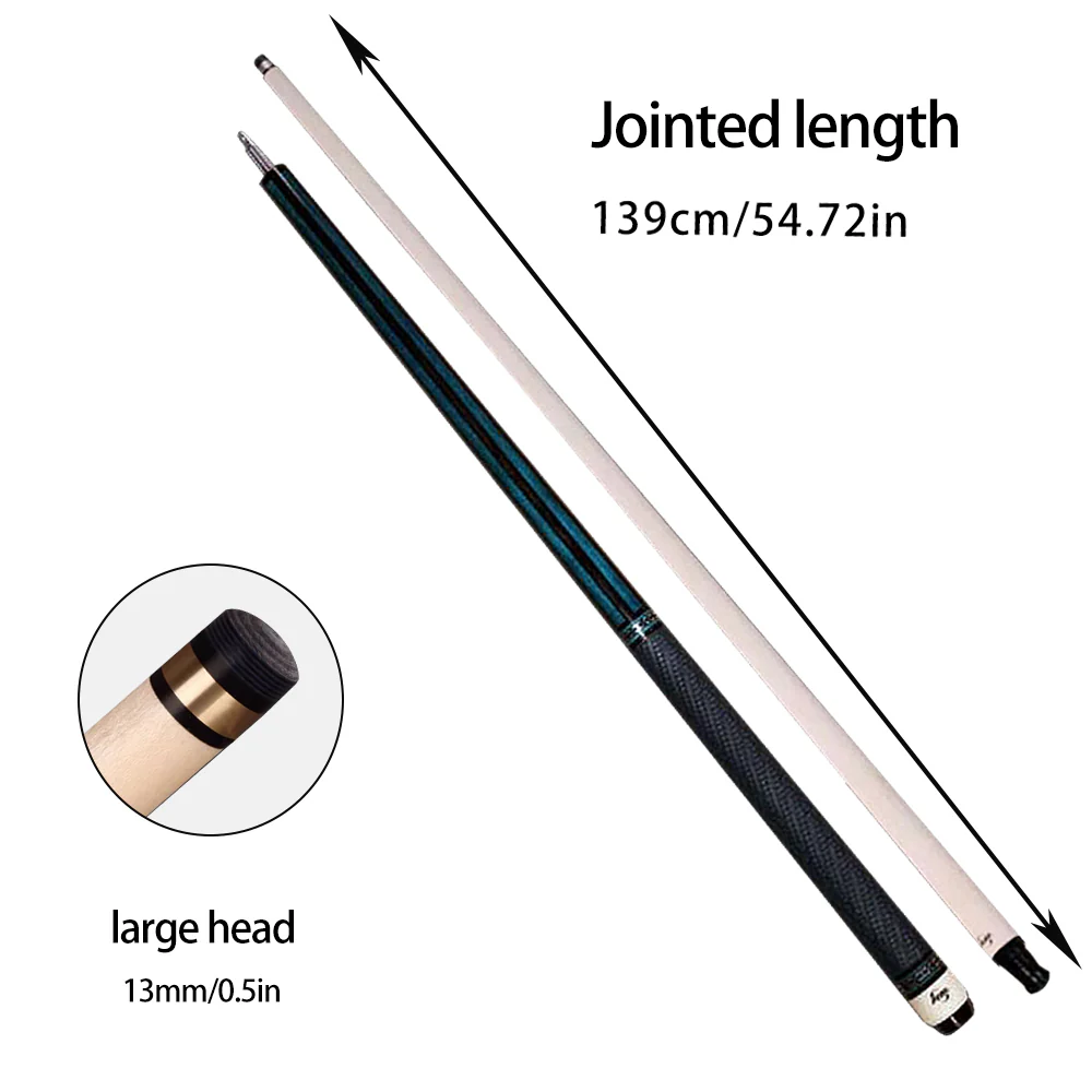 PERI BT 139cm Length Blue/Black Professional Billiards Jumping Dual-Use Billiard Accessories - Image 5