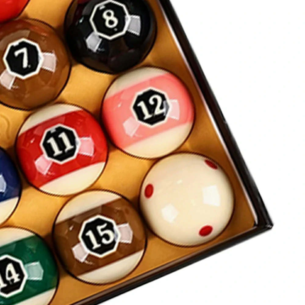 ARIX 2 1/4" Oversized Octagon Crystal Billiard Balls - Pro Tournament Standard Design - Image 3