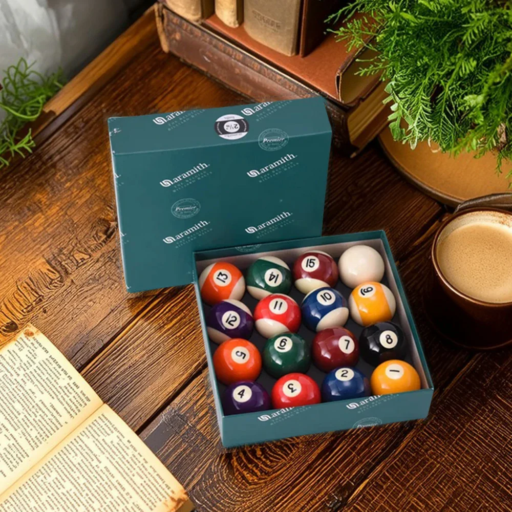 SPECIAL Aramith Premier Kelly Pool Ball Set 2-1/16 Inch High Quality Standards - Image 2