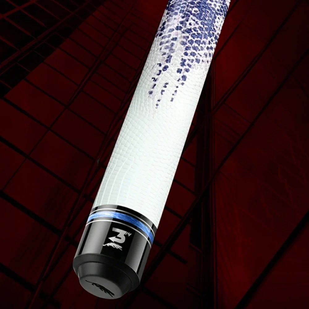 RB Professional Billiard Cue Set - 147cm with 13mm Tip, Cue Case Included, Advanced Tech Material – White - Image 3