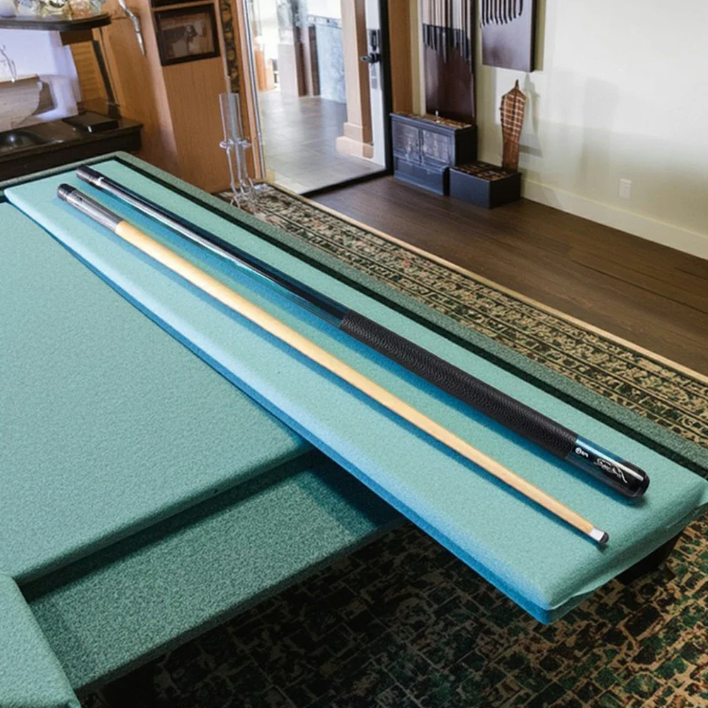 RB Billiard Cue Set - 147cm 11.5/13mm Tip Leather Grip with Case - Blue - Image 4